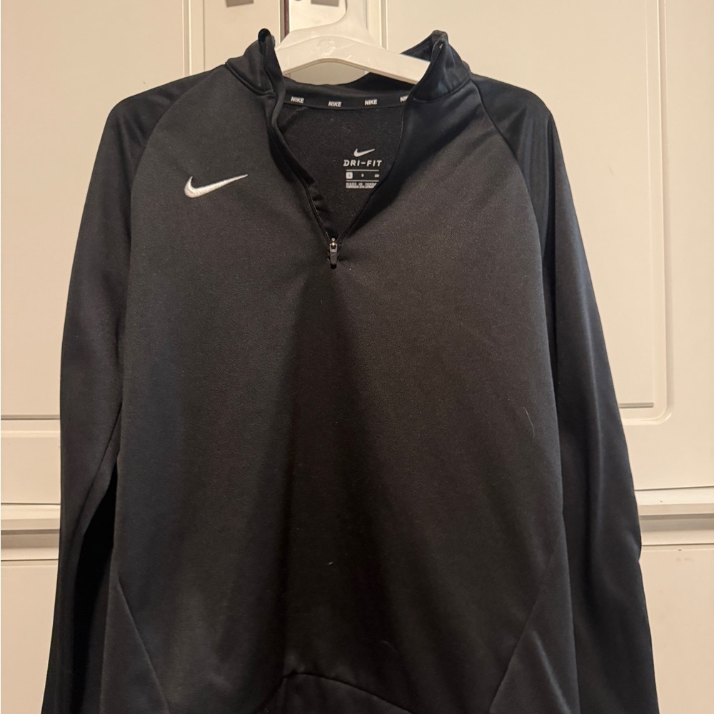 Nike Black Half-Zip Dri-Fit Top